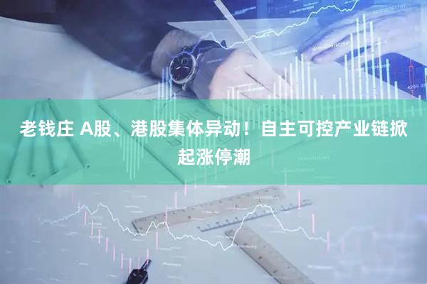 老钱庄 A股、港股集体异动！自主可控产业链掀起涨停潮